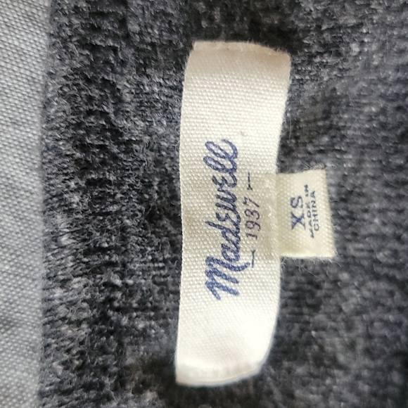 Madewell Nordic Gray Pullover Sweatshirt - Picture 10 of 11
